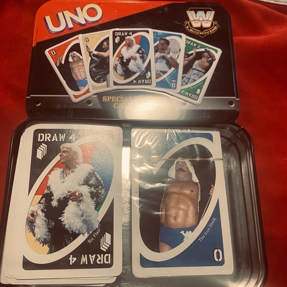 2006 WWE Special Edition of UNO World Wresting Entertainment Legends Vintage - Picture 3 of 4